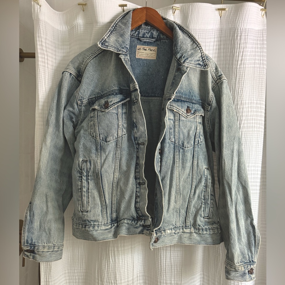 Free People Jean jacket